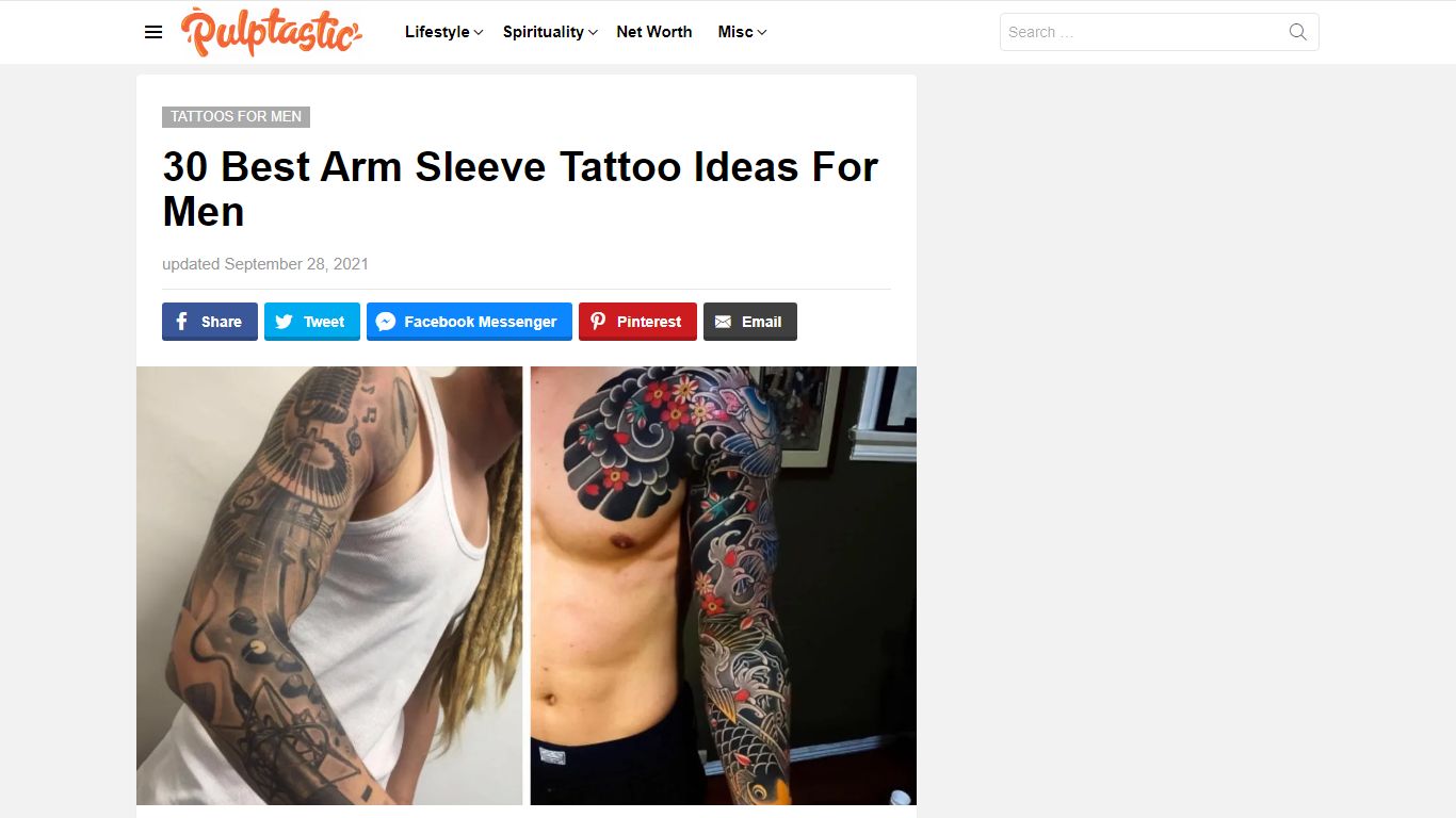 30 Best Arm Sleeve Tattoo Ideas For Men - Pulptastic