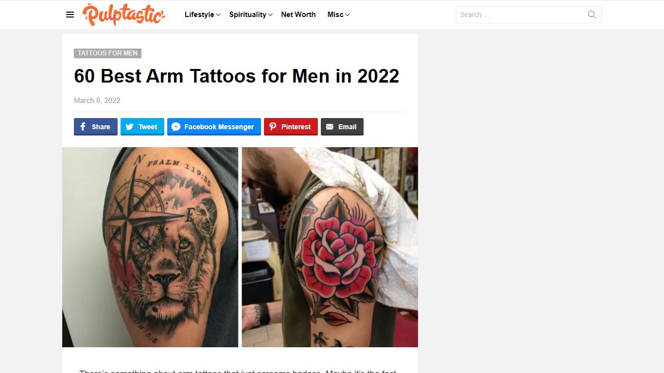 60 Best Arm Tattoos for Men in 2022 - Pulptastic